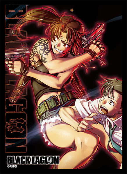 『BLACK LAGOON』ブロッコリーキャラクタースリーブ 「ロック&レヴィ」 パック